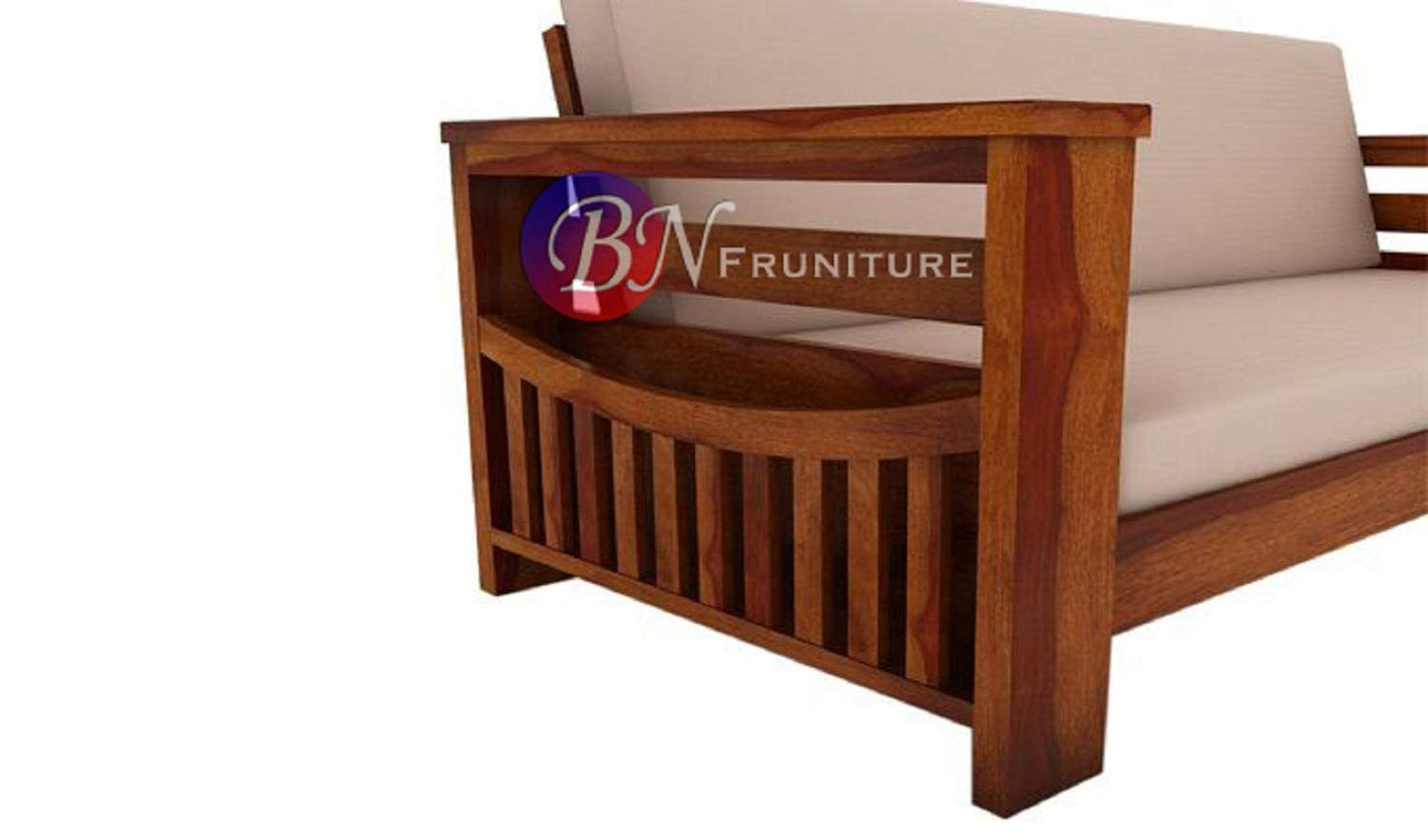 RK DECK Solid Sheesham wood Stylish and comfortable sofa set for home