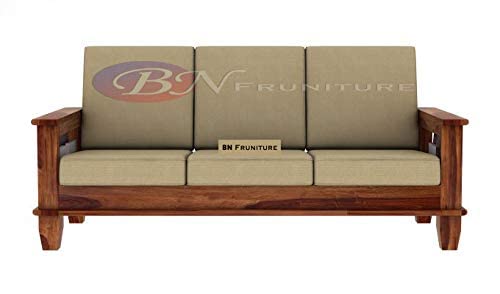 RK DECK Solid Sheesham wood Stylish and comfortable sofa set for home