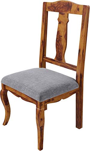 RK Wood Sheesham Wood Dining Table with 2 Chairs - Provincial Teak
