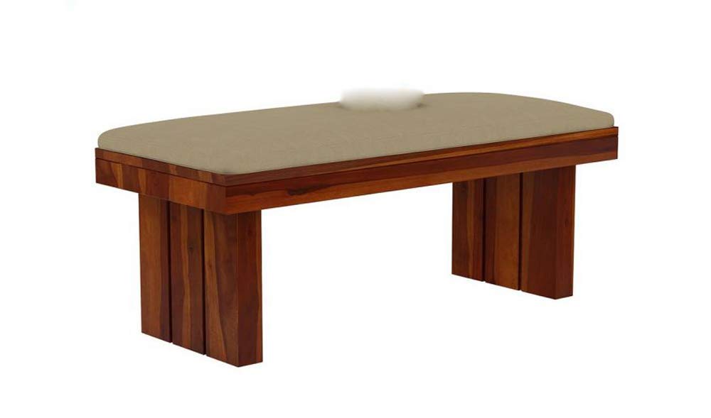 RK WOOD Sheesham Wood 6 Seater Dining Table Set With 4 Chairs & 1