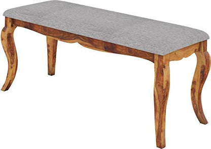 RK Wood Sheesham Wood Dining Table Set 6 Seater - NEEDS REVIEW