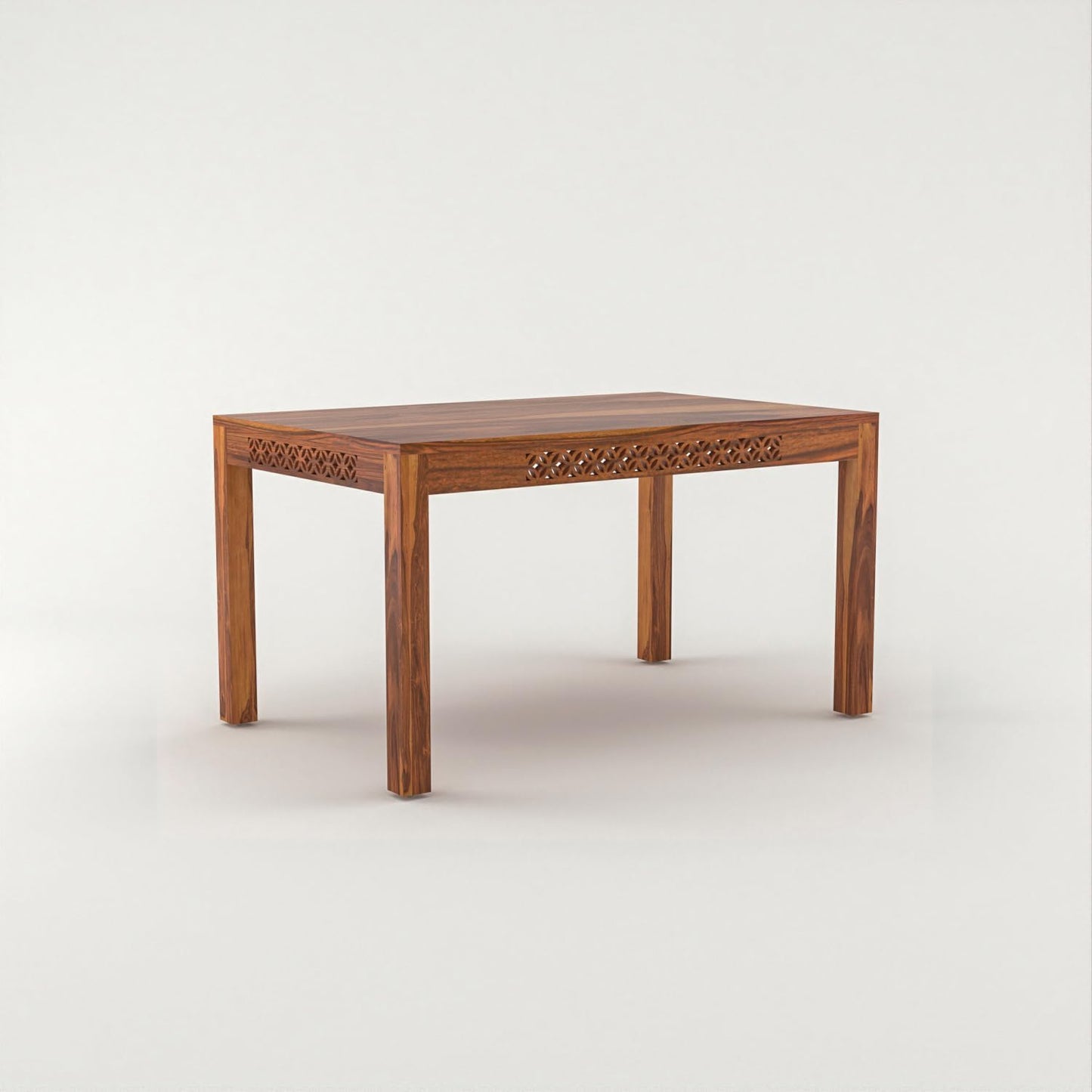RK WOOD Sheesham Dining Table Set 6 Seater Solid Wooden Furniture with