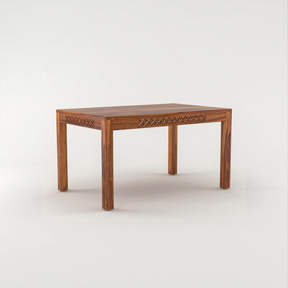 RK WOOD Sheesham Dining Table Set 6 Seater Solid Wooden Furniture with