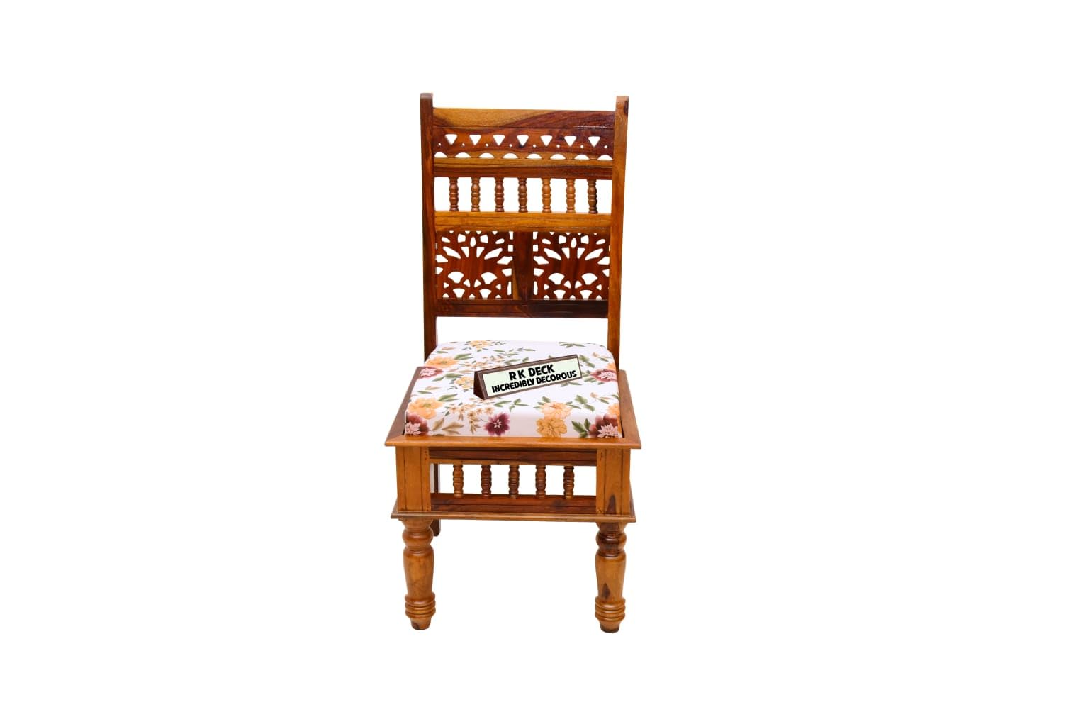 RK WOOD Solid Sheesham Wood 4 Seater Dining Table Set for Home |