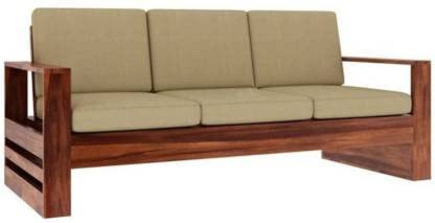 RK DECK Solid Sheesham wood Stylish and comfortable sofa set for home