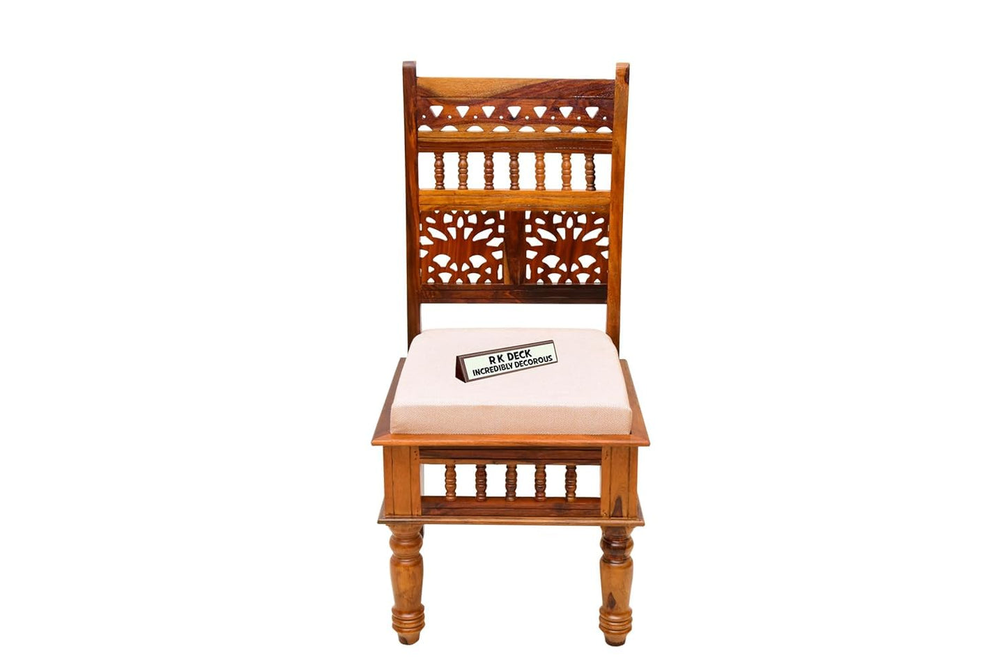 RK Deck Solid Sheesham Wood Traditional Dining Table 4 Seater | Wooden