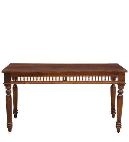 RK WOOD Solid Sheesham Wood Traditional Dining Table 6 Seater | Wooden