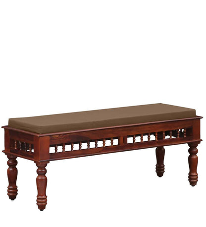 RK WOOD Solid Wood 6 Seater Dining Table Set with 4 Chairs & 1 Bench |