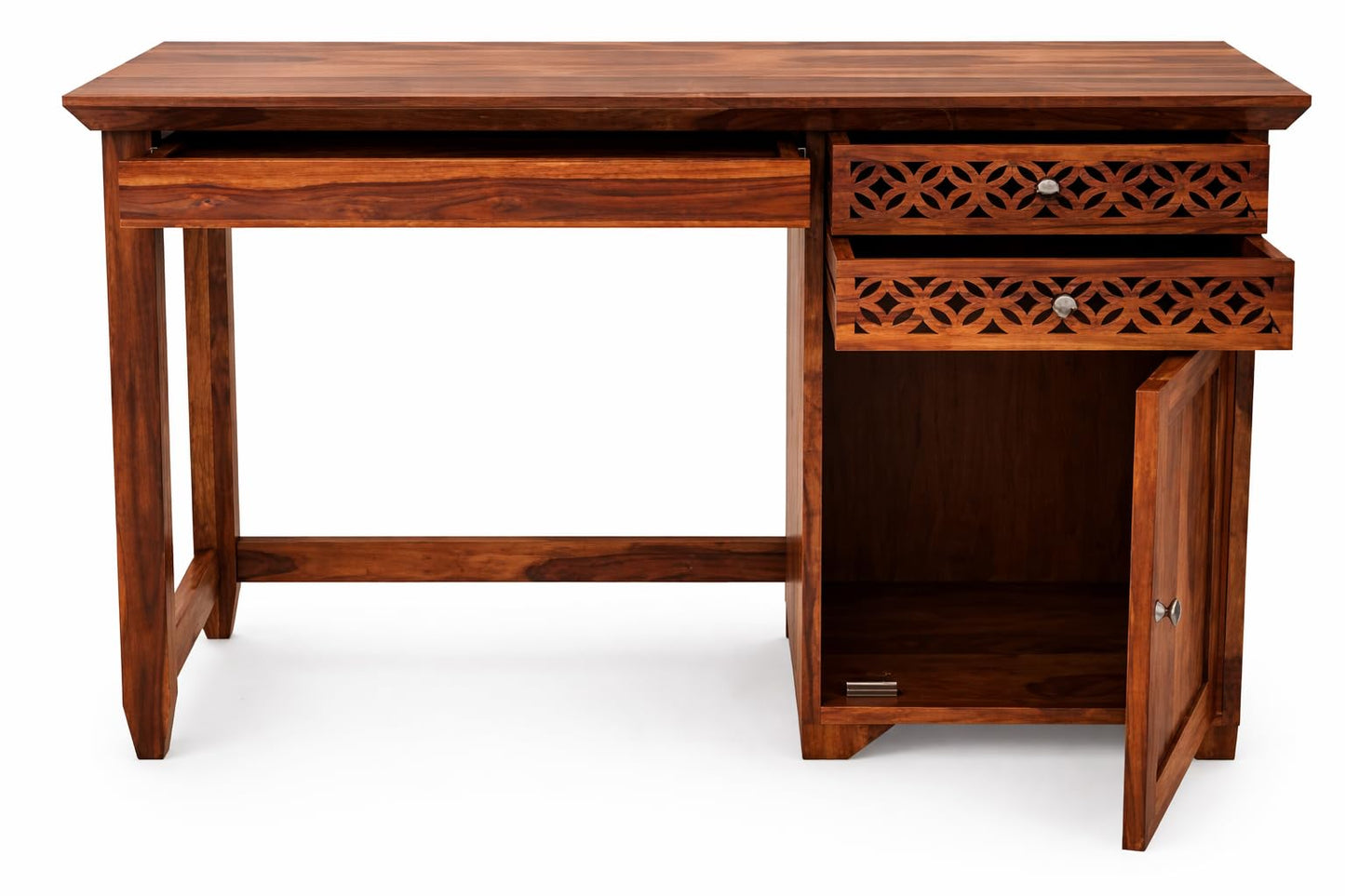 RK WOOD Solid Sheesham Wood Study Table with Chair for Students Laptop