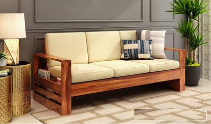 RK DECK Solid Sheesham wood Stylish and comfortable sofa set for home