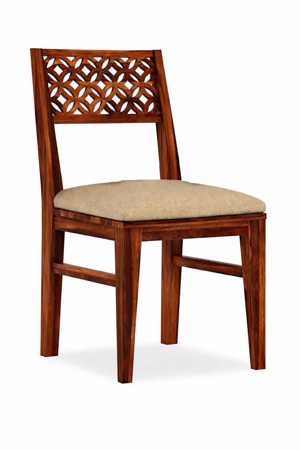 RK WOOD Solid Sheesham Dining Table Set 4 Seater Wooden Furniture with