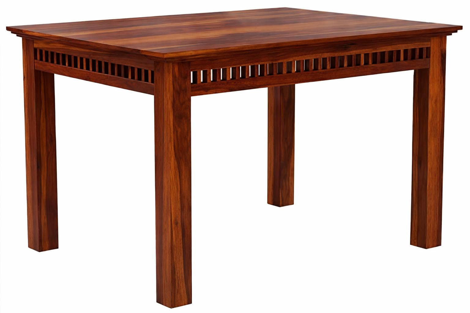 RK WOOD Solid sheesham Wood Dining Table Set of 4 | Wooden Dining