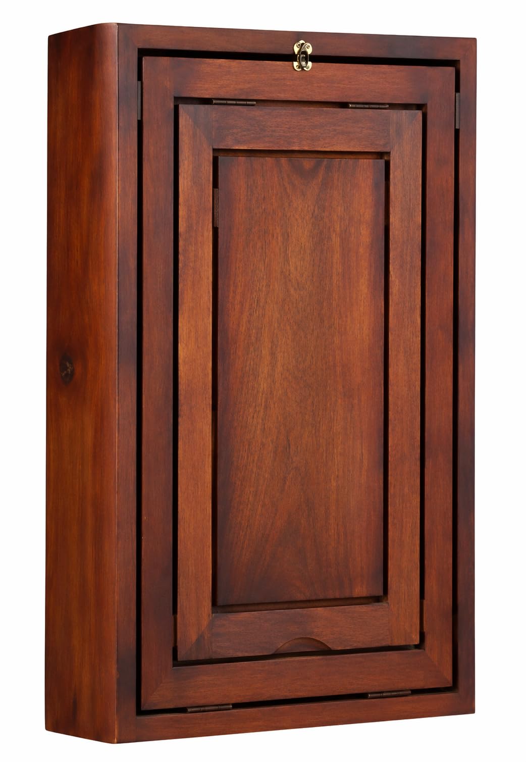 RK WOOD Folding Wall Mounted Study Table Wooden Desk with Storage