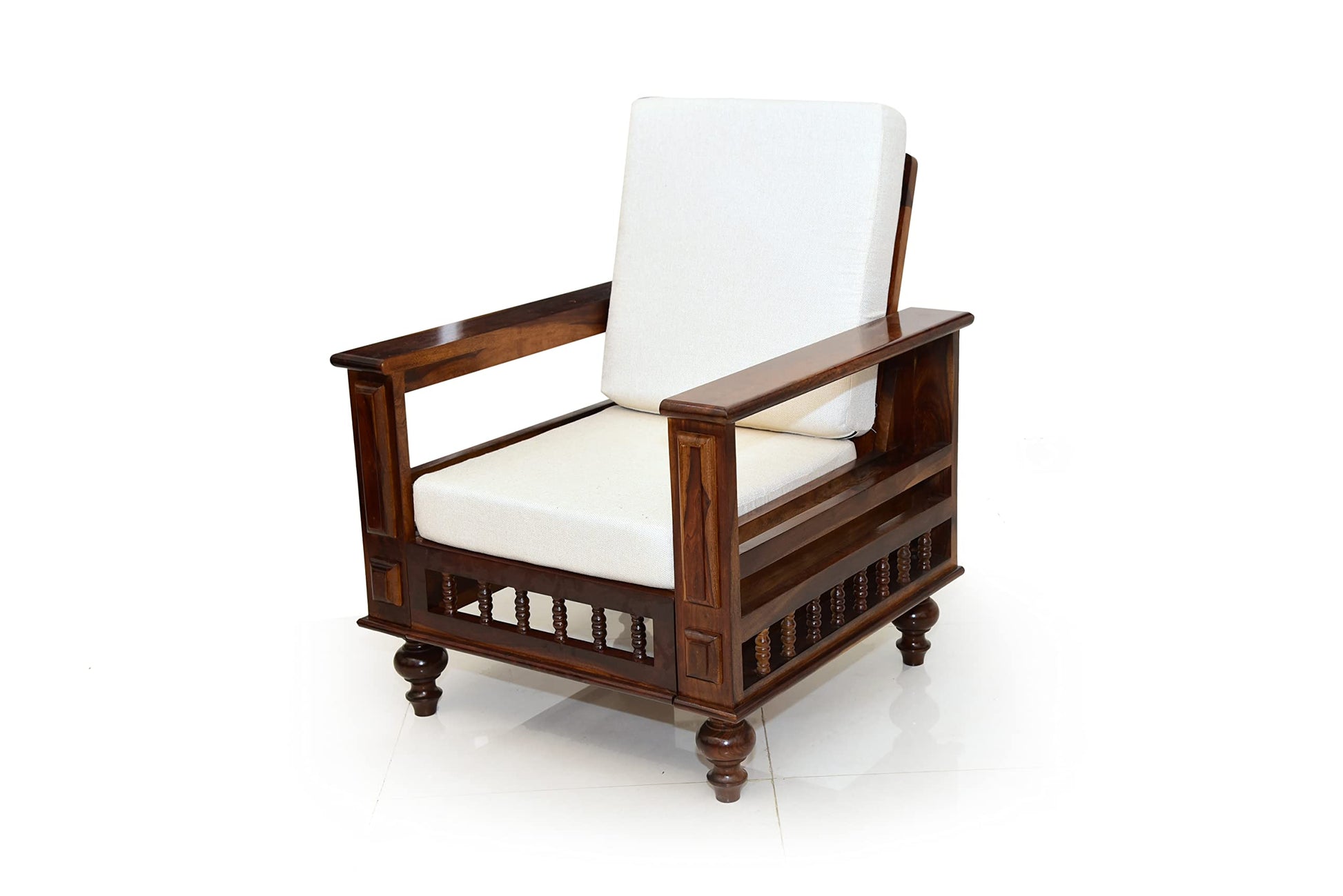 RK DECK Solid Sheesham wood Stylish and comfortable sofa set for home