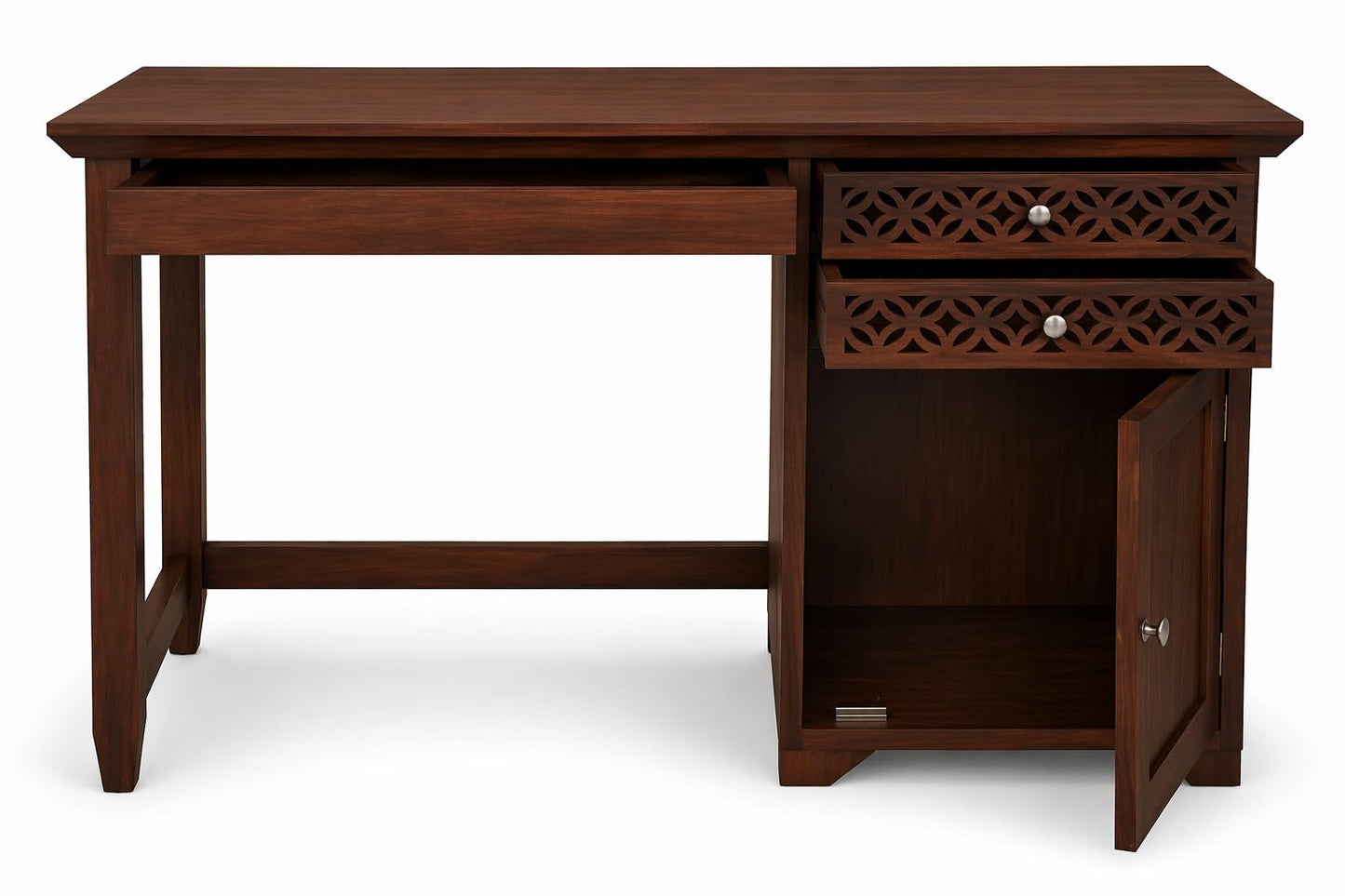 RK WOOD Solid Sheesham Wood Study Table with Chair for Students Laptop