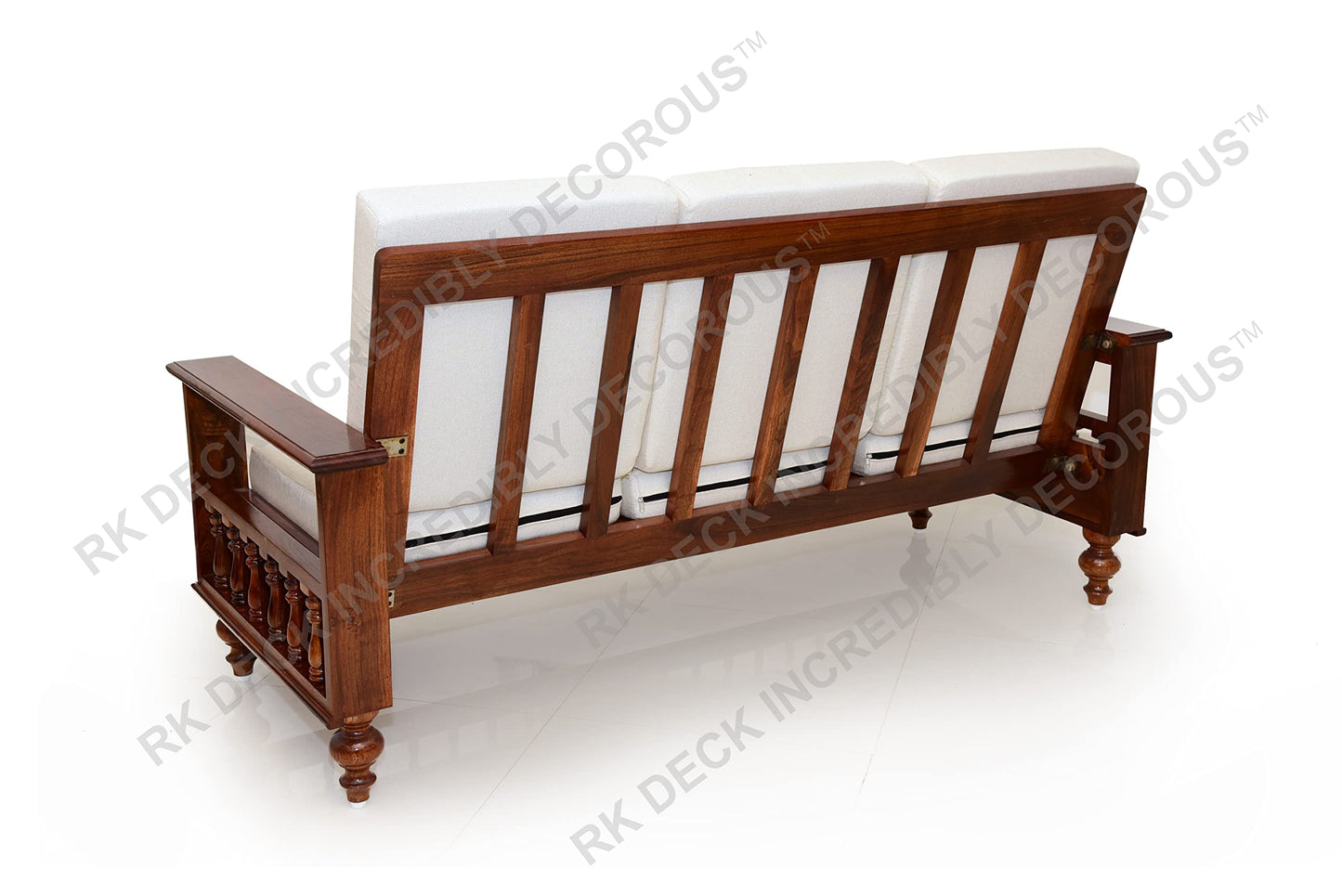 RK DECK Solid Sheesham wood Stylish and comfortable sofa set for home