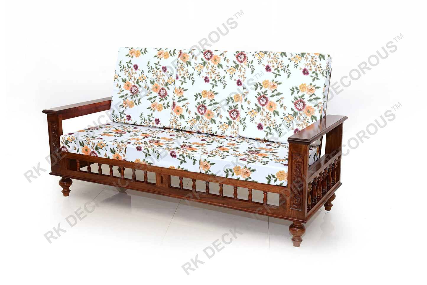 RK DECK Solid Sheesham wood Stylish and comfortable sofa set for home