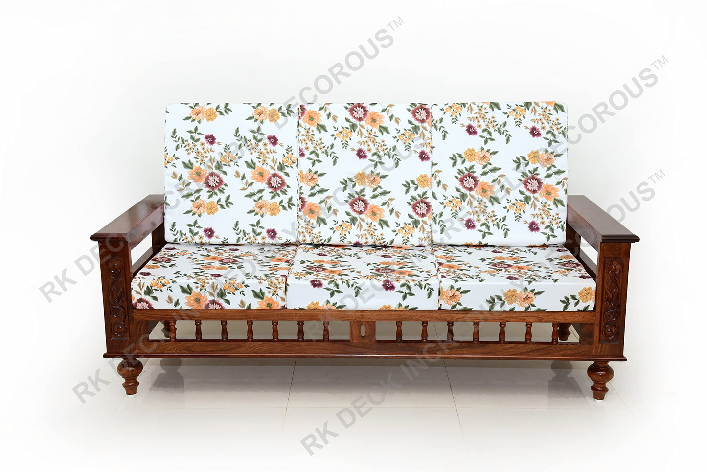 RK DECK Solid Sheesham wood Stylish and comfortable sofa set for home