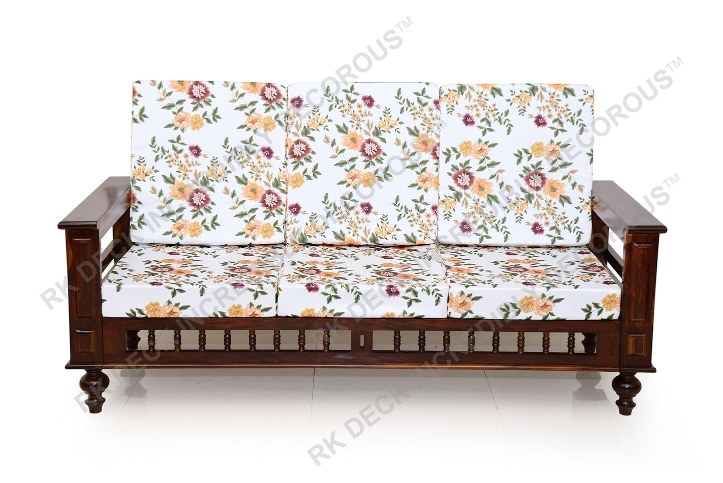 RK DECK Solid Sheesham wood Stylish and comfortable sofa set for home