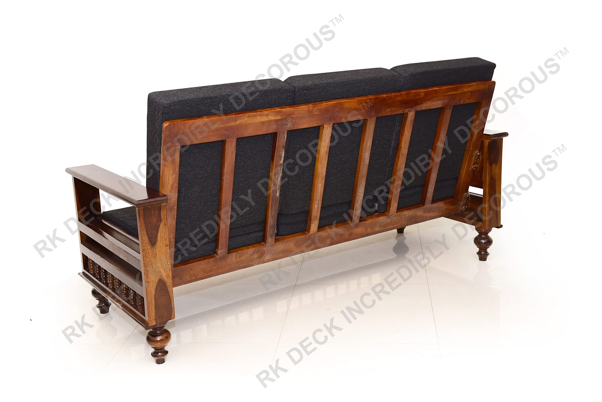 RK DECK Solid Sheesham wood Stylish and comfortable sofa set for home